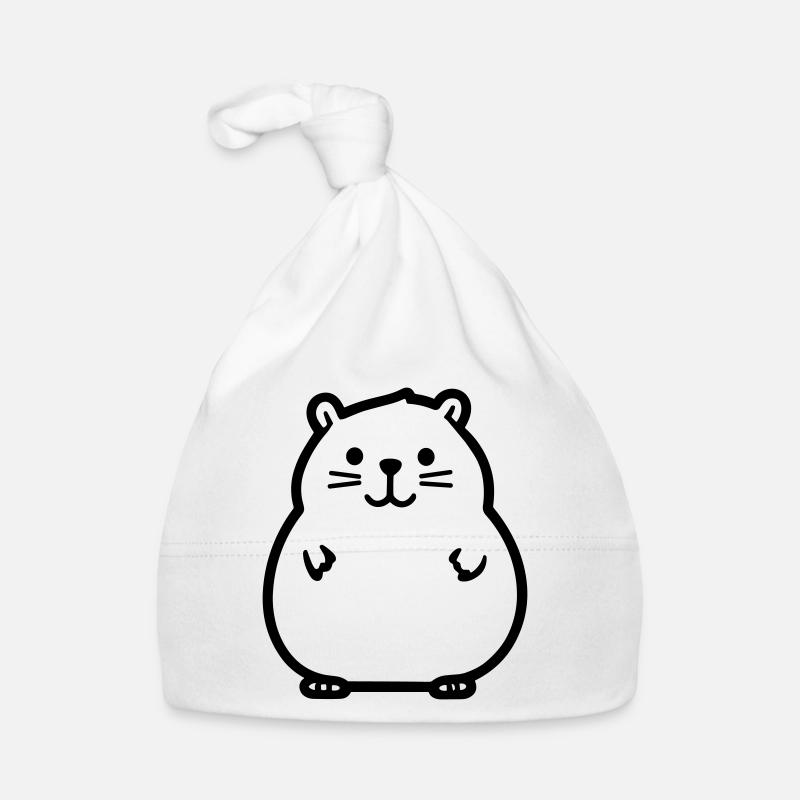 Murmeltier Baby Bio-Mütze