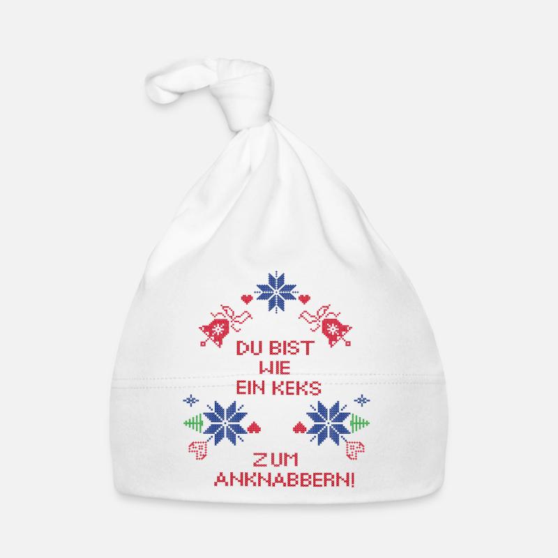 Advent, Pfefferkuchen Baby Bio-Mütze