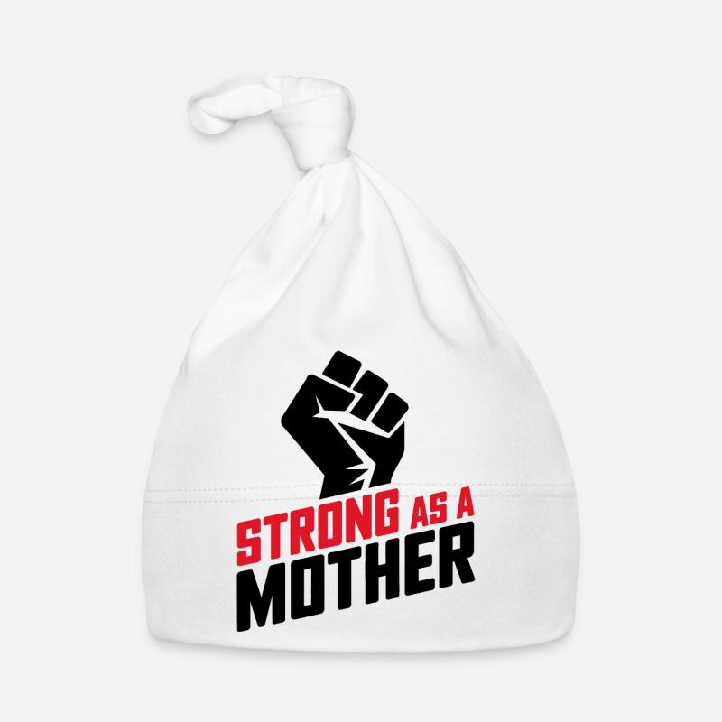 Stark wie eine Mutter Baby Bio-Mütze