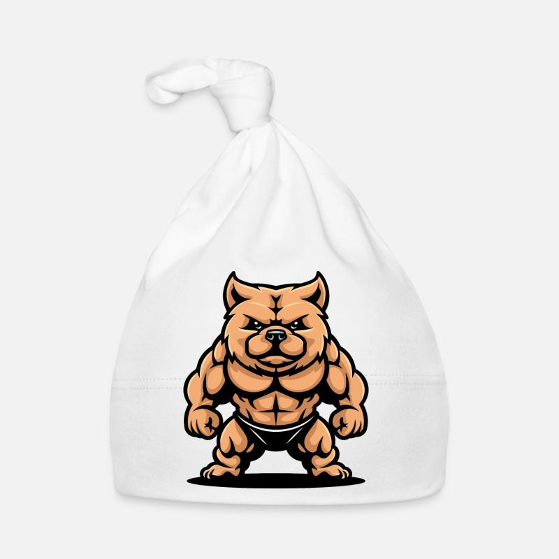 Dog Comic Organic Baby Cap