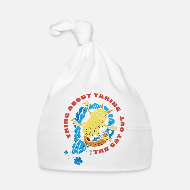 Cat Out Organic Baby Cap