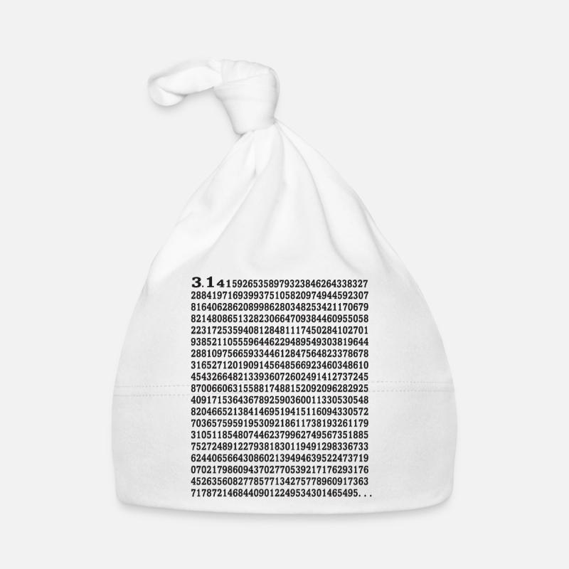 Frohen Pi Tag Baby Bio-Mütze