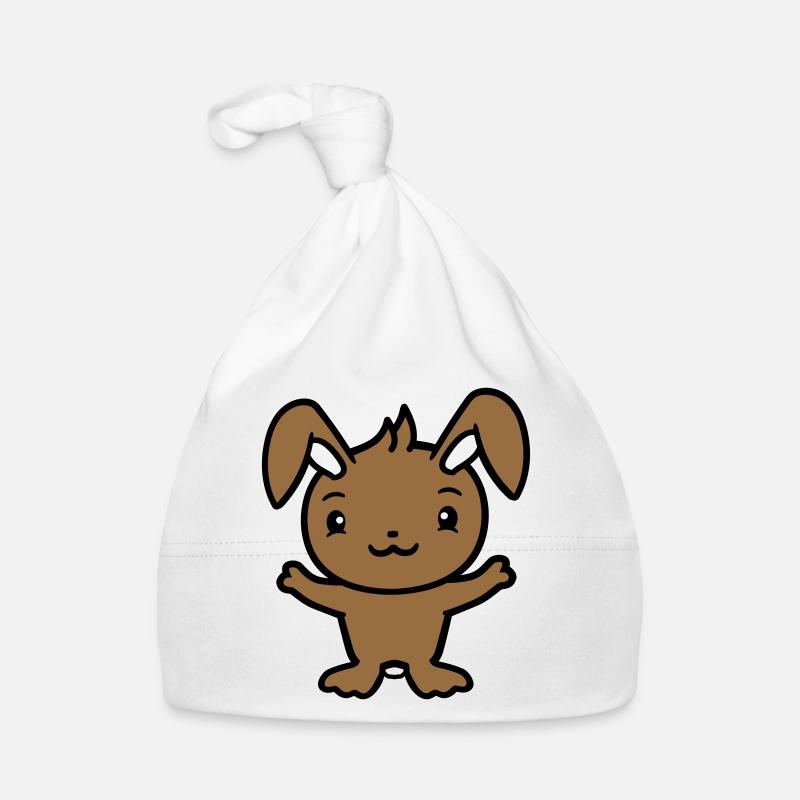 Bunny Rabbit Bunny Rodent Small Animal Cute Organic Baby Cap