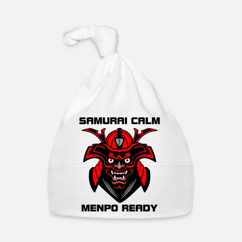 Calme comme un samouraï – Menpo Ready Bonnet bio Bébé