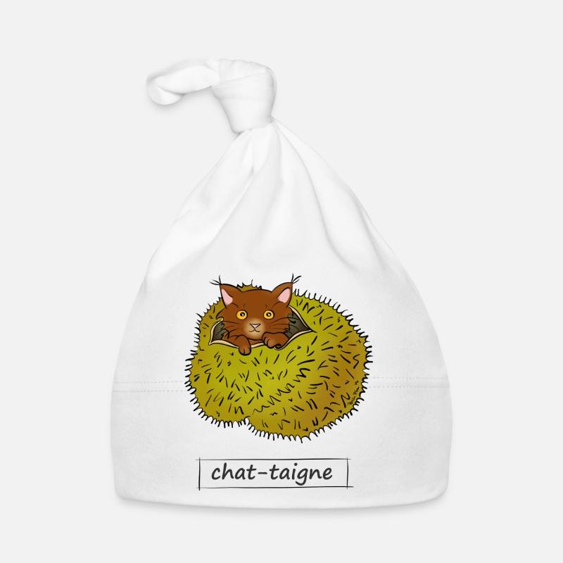 Spider cat Organic Baby Cap