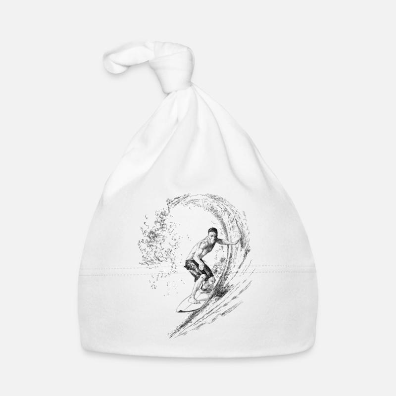 Surfing Baby Bio-Mütze