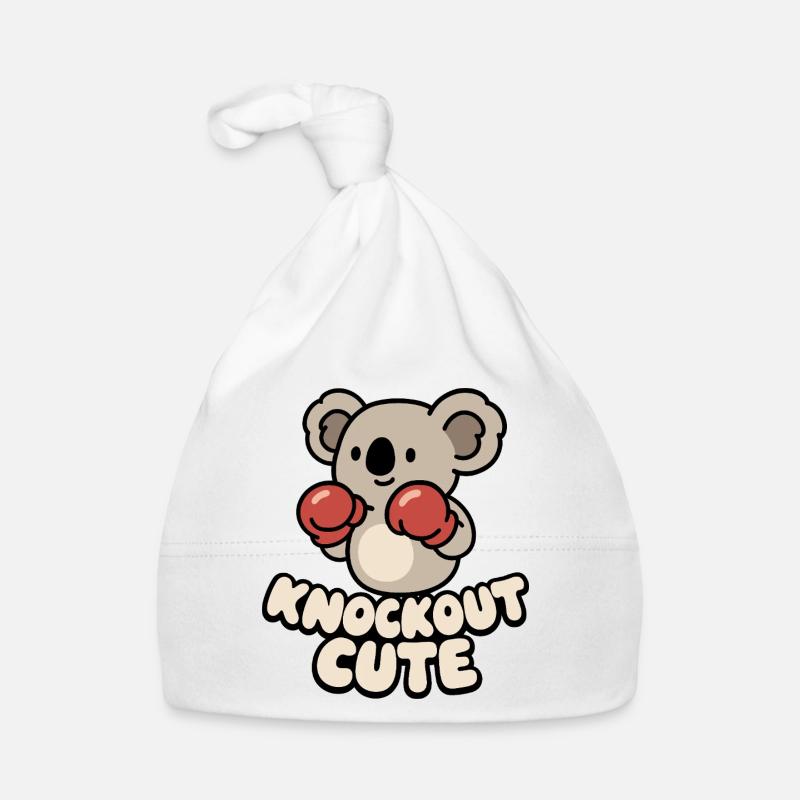 Koala Knockout Cute Organic Baby Cap