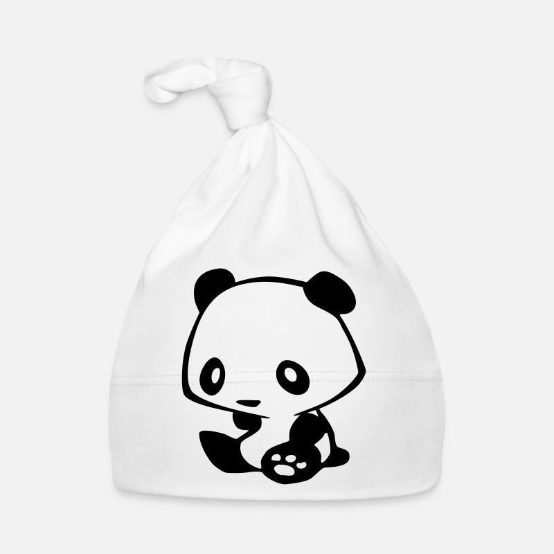 Kawaii Panda – Mignon Manga Ours Bambou Bonnet bio Bébé