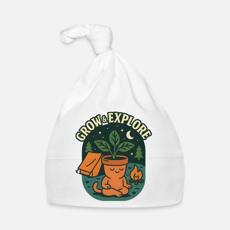 Grandir et explorer Bonnet bio Bébé
