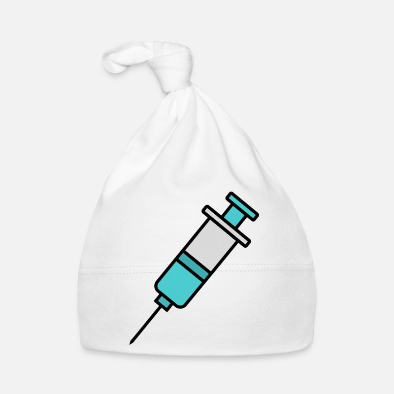 Syringe | Pro Vaccination & Science Statement Organic Baby Cap