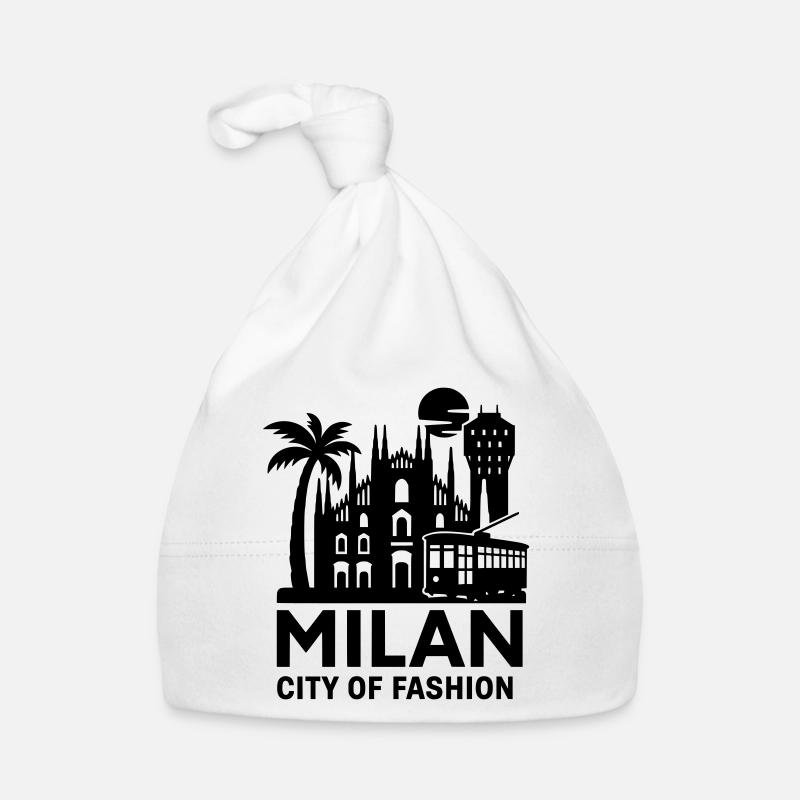 Milan Milan Italy Organic Baby Cap