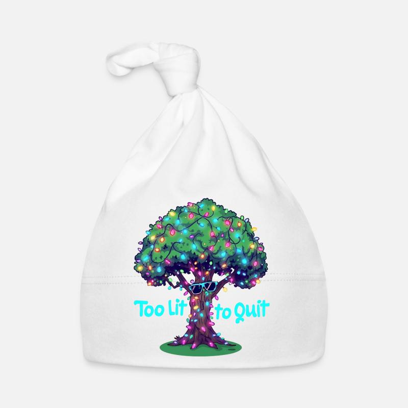 Zu beleuchtet, um Light Tree zu verlassen Baby Bio-Mütze
