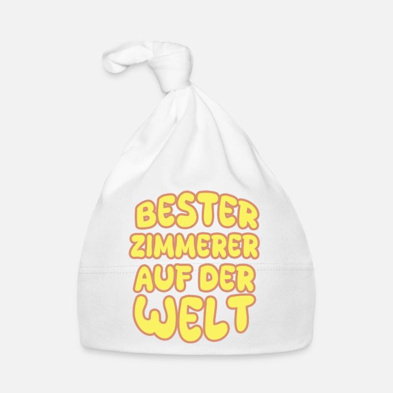Cadeau pour les menuisiers Bonnet bio Bébé