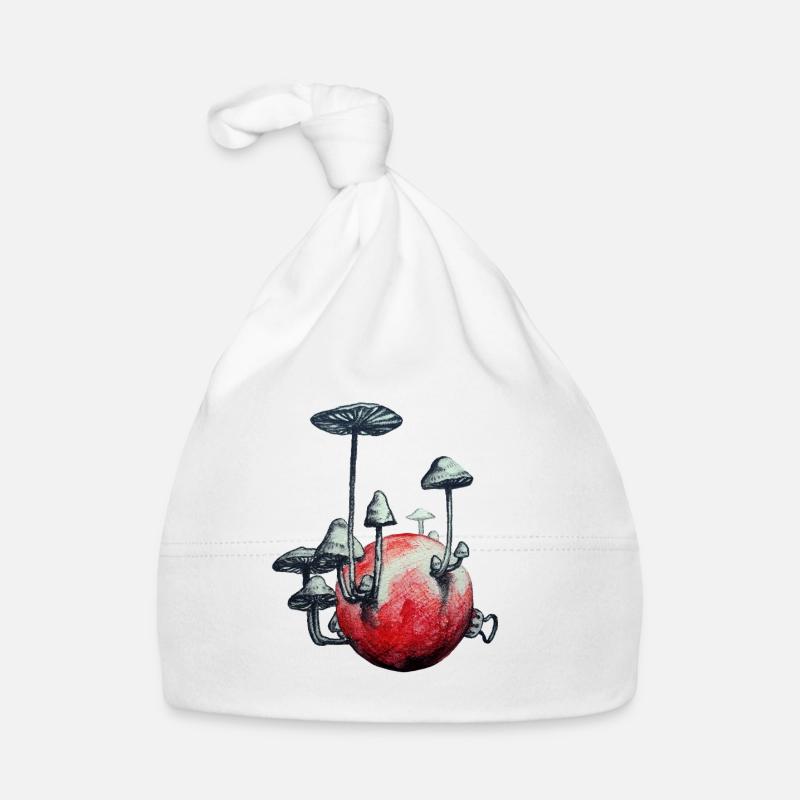 un Noël très champignon ! Bonnet bio Bébé