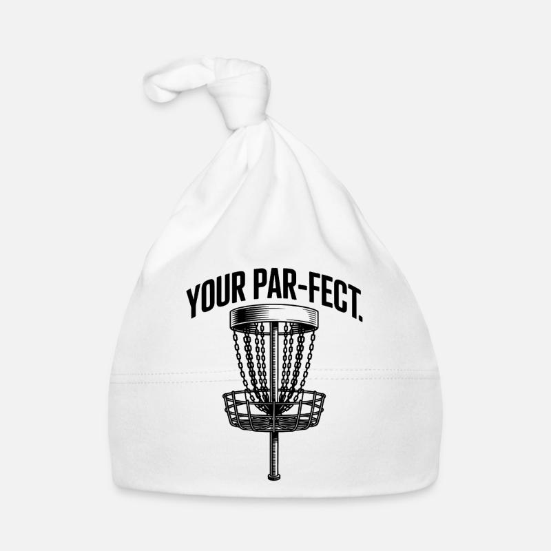 Tu es parfait - Mème Drôle de Disc Golf Bonnet bio Bébé