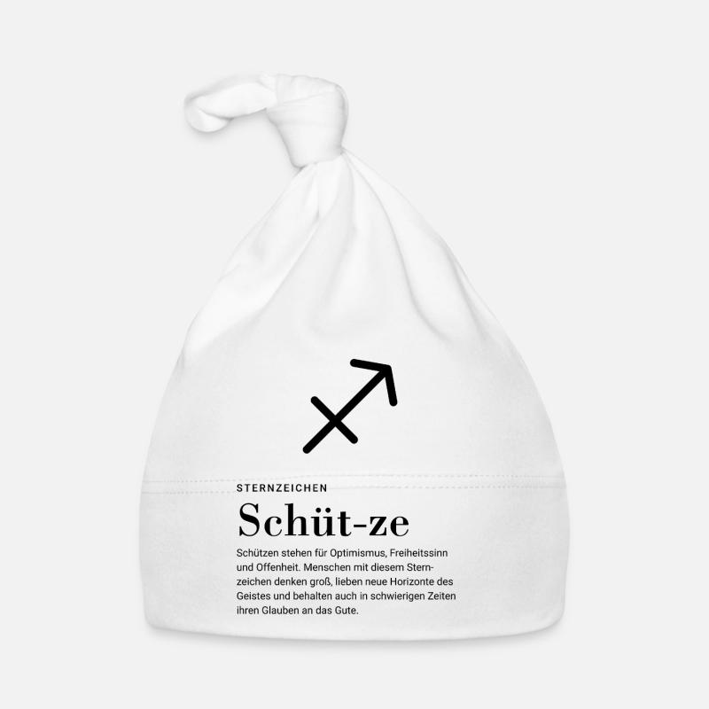 Signe du zodiaque Sagittaire Bonnet bio Bébé
