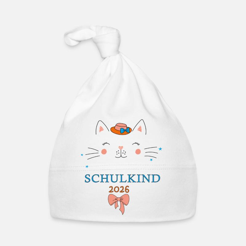 Schulkind 2026  Baby Bio-Mütze