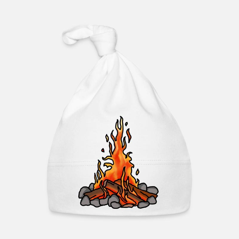 Feu de camp Bonnet bio Bébé