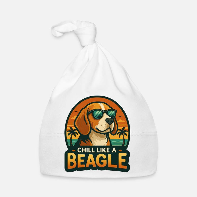Chill Like A Beagle Baby Bio-Mütze