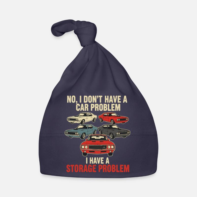 Storage Problem Car Meme Tee Baby Bio-Mütze