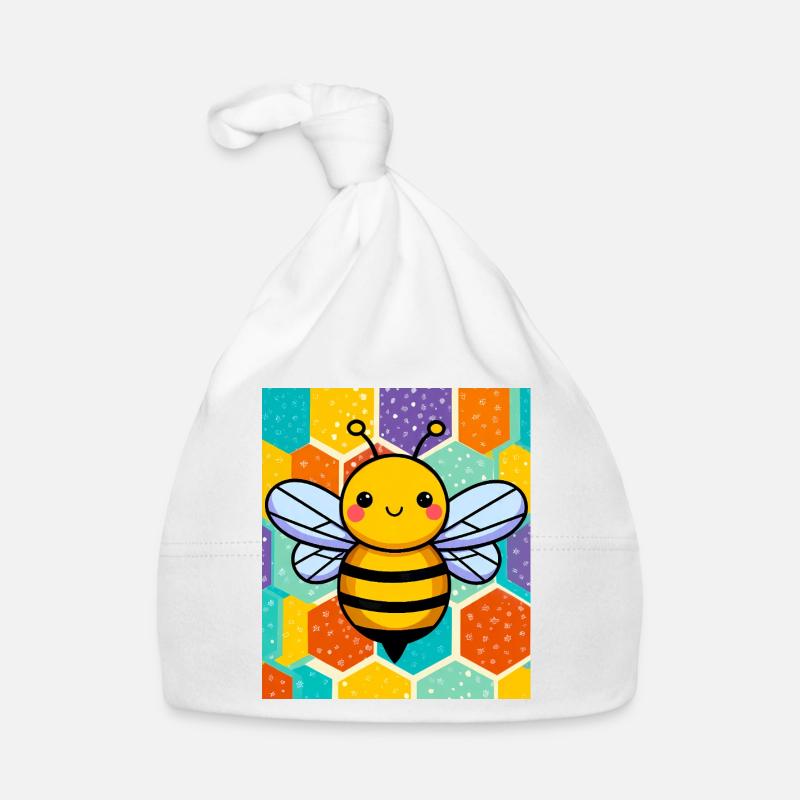 bee Organic Baby Cap