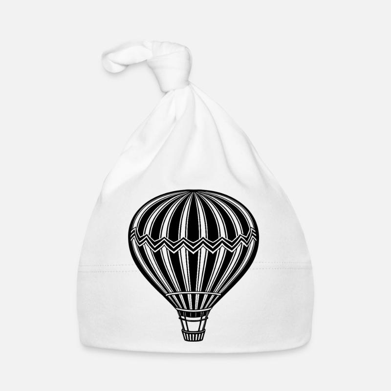 Hot air balloon Organic Baby Cap