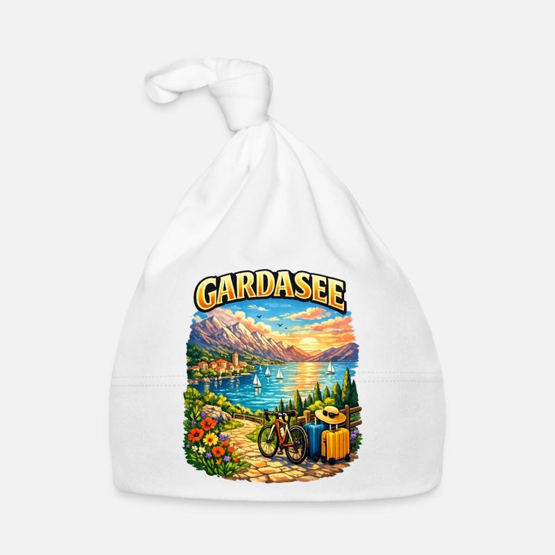 Gardasse, vacances et cyclisme Bonnet bio Bébé