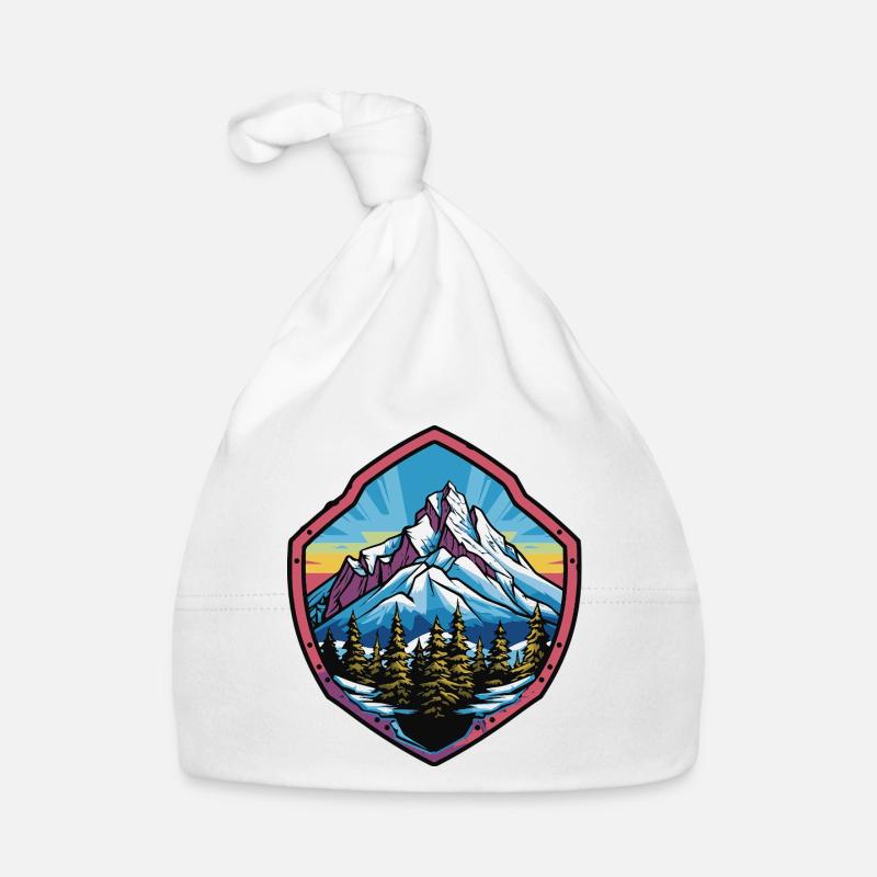 Montagnes Bonnet bio Bébé