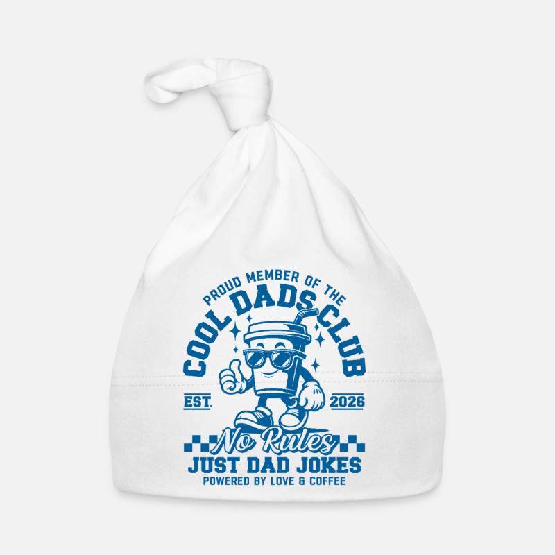 Cool Dads Club - Papa 2026 Geschenk Baby Bio-Mütze