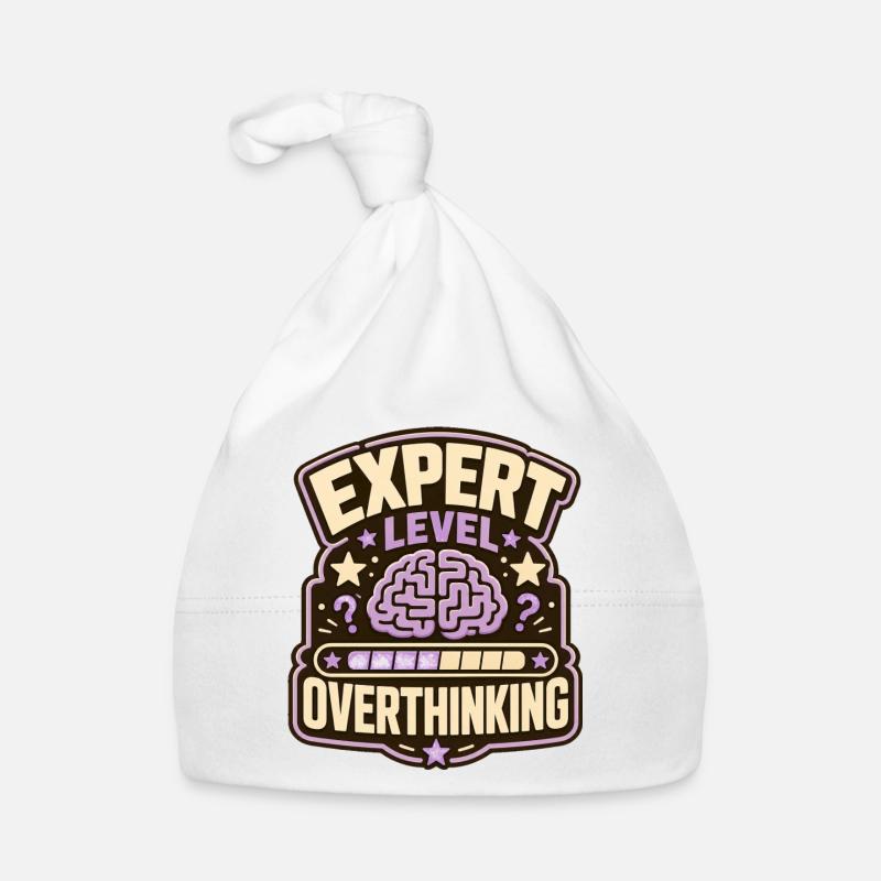 Expert Level Overthinking Organic Baby Cap