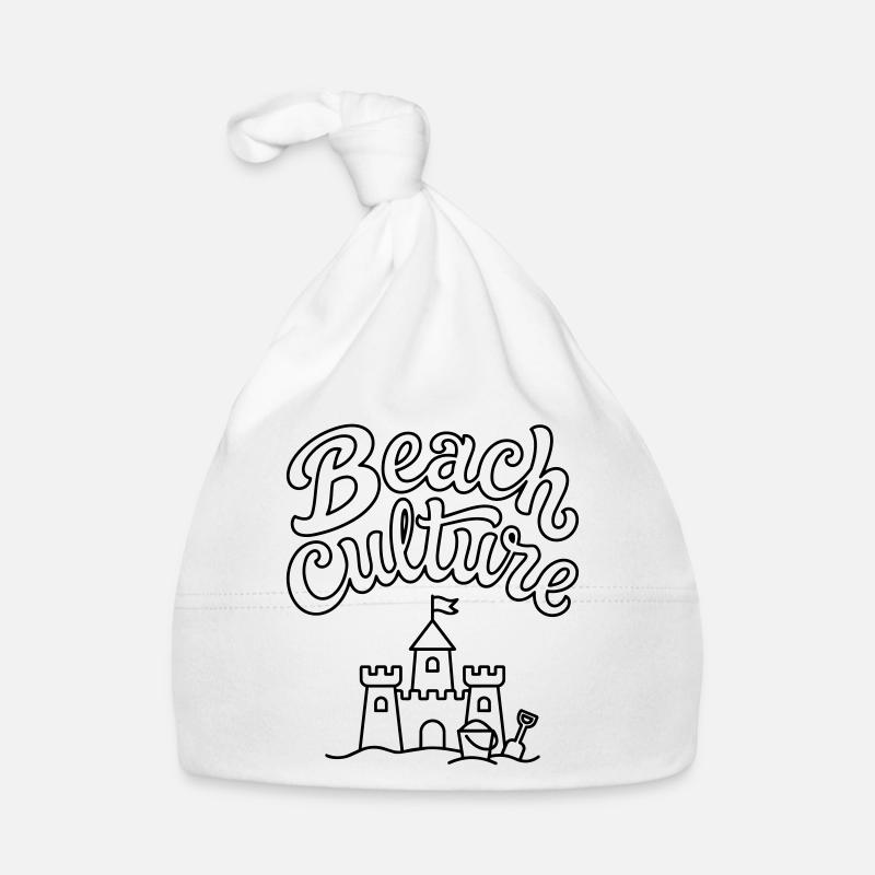 Culture de la plage Bonnet bio Bébé