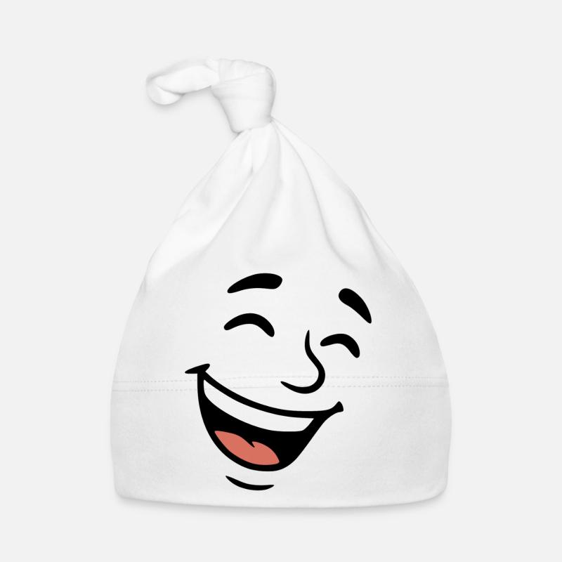 Lachen Baby Bio-Mütze