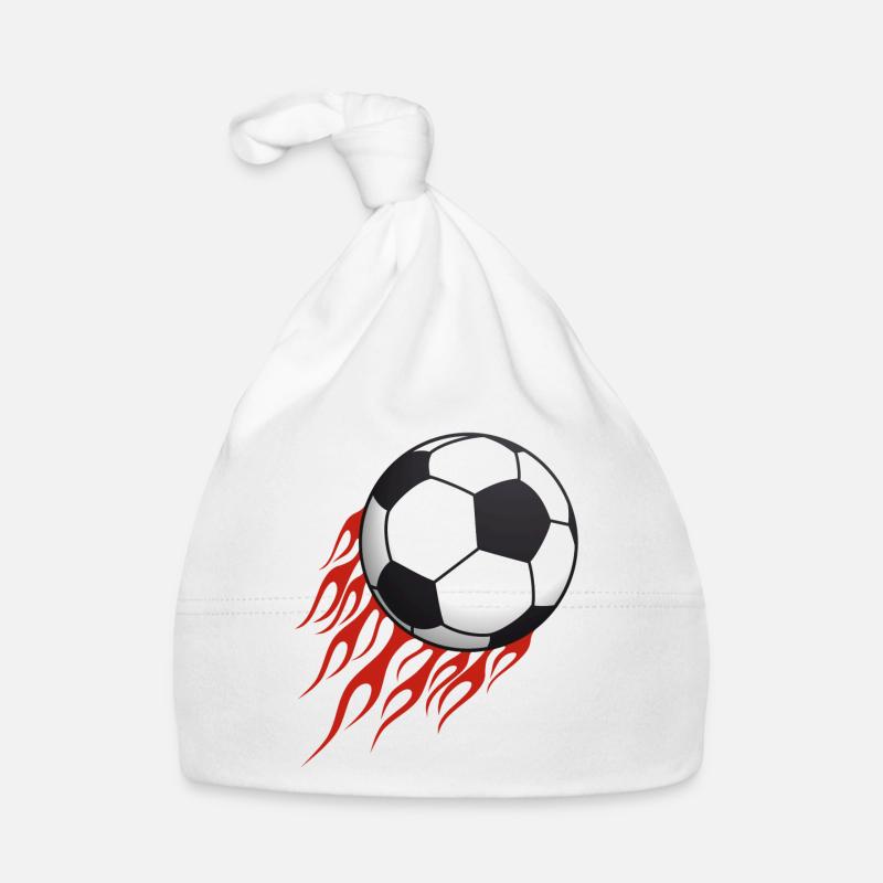 fodbold Babyhue af økologisk bomuld