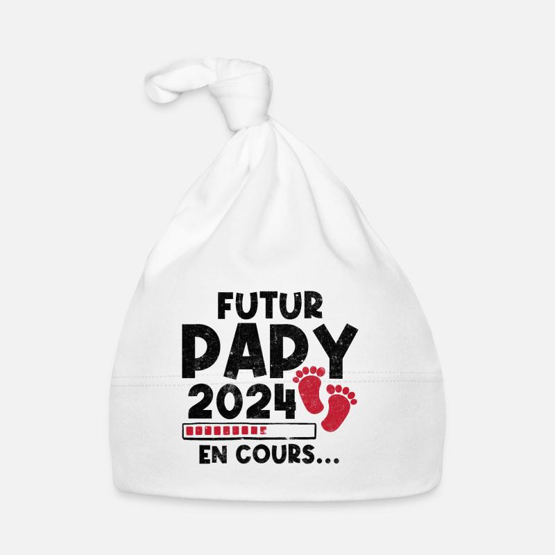 Futur Papy 2024 En Cours Bonnet bio Bébé