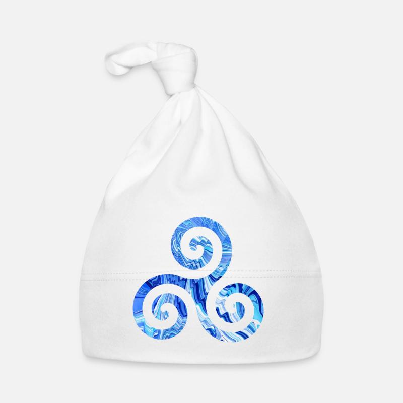 Celtic symbol 1 e 80 Organic Baby Cap