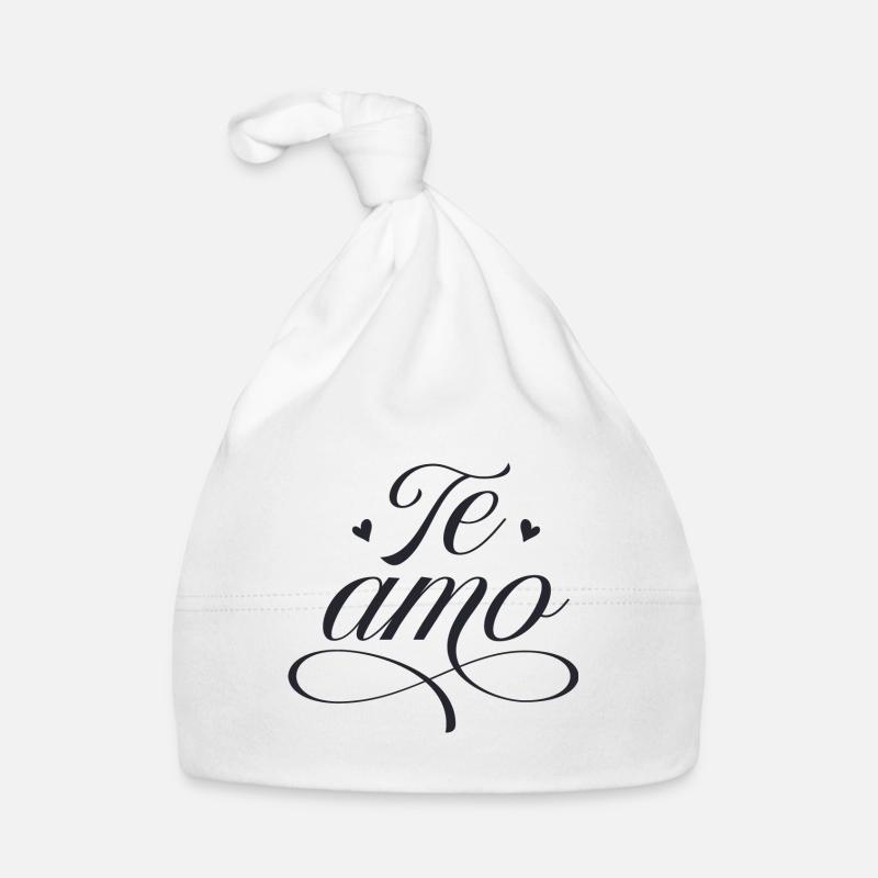 Te amo Organic Baby Cap