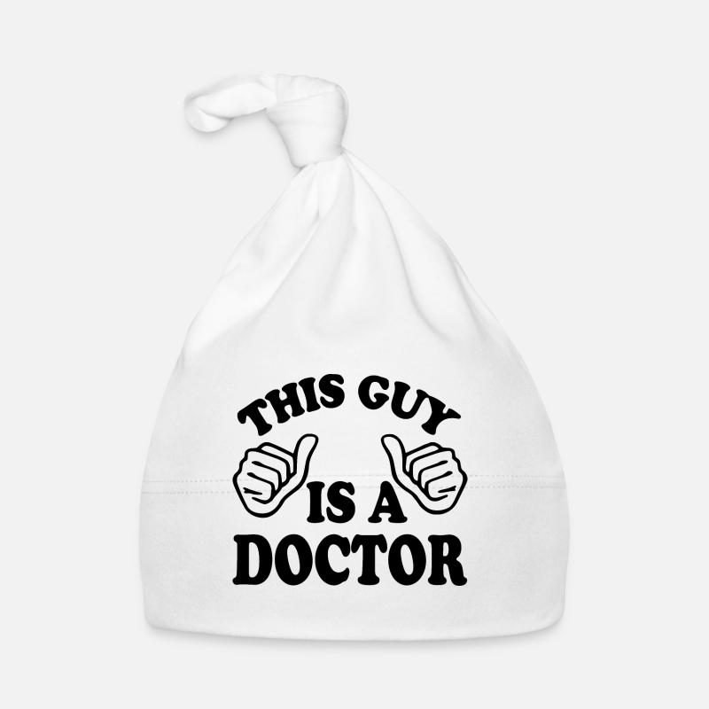 this guy is a doctor Baby Bio-Mütze