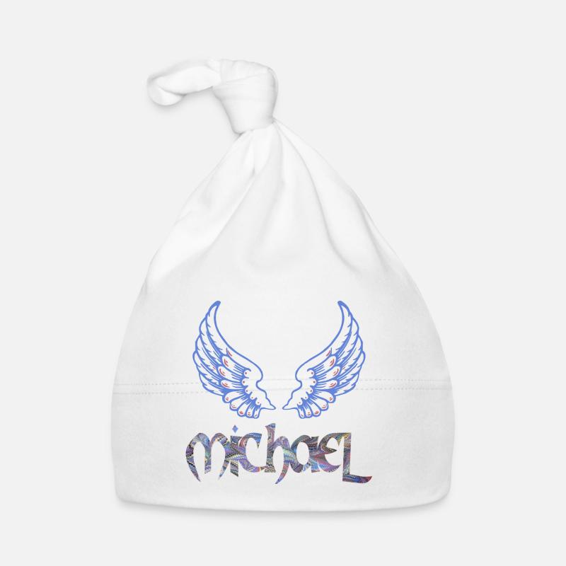 archangel michael e 45 Organic Baby Cap