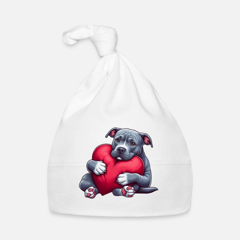 Cadeaux mignons de Pitbull Bonnet bio Bébé