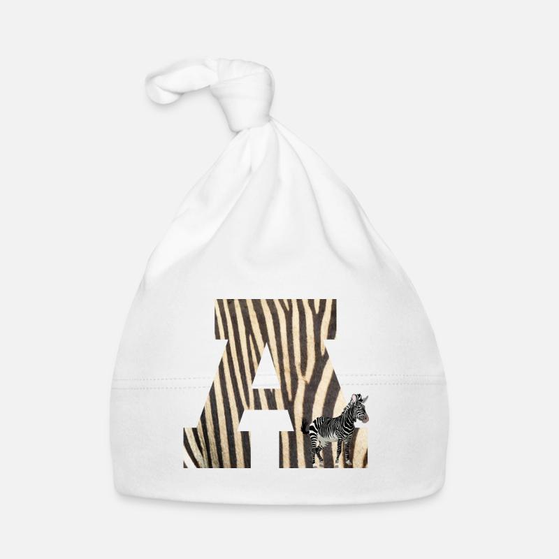 zebra a Baby Bio-Mütze
