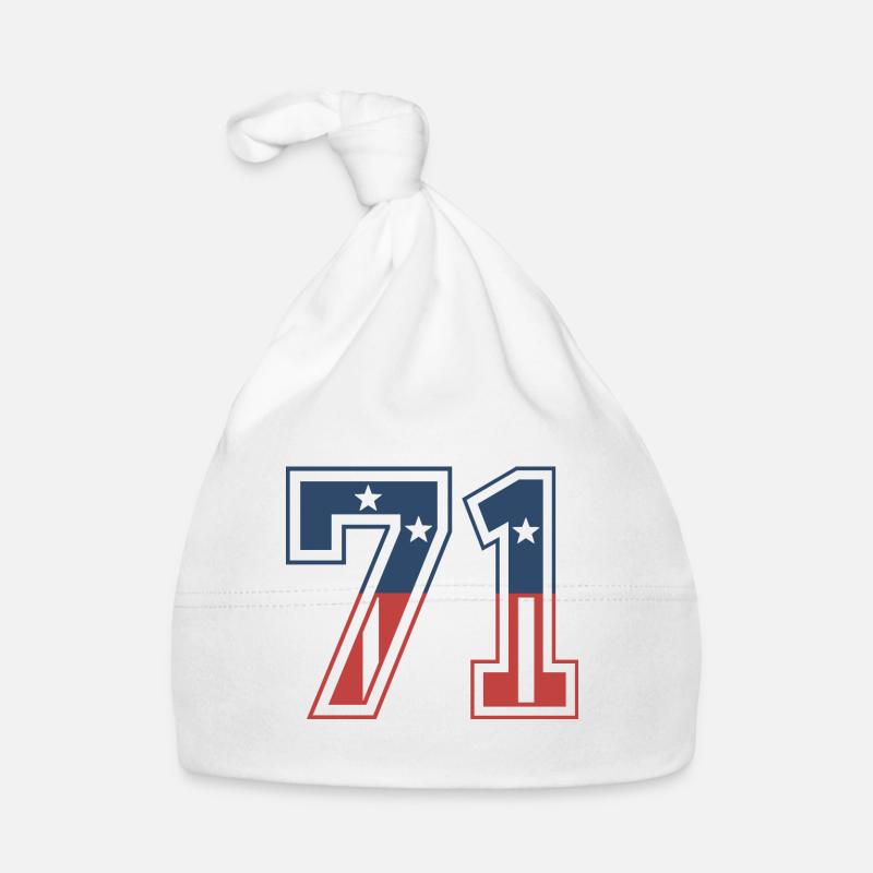 Numéro 71 États-Unis Bonnet bio Bébé
