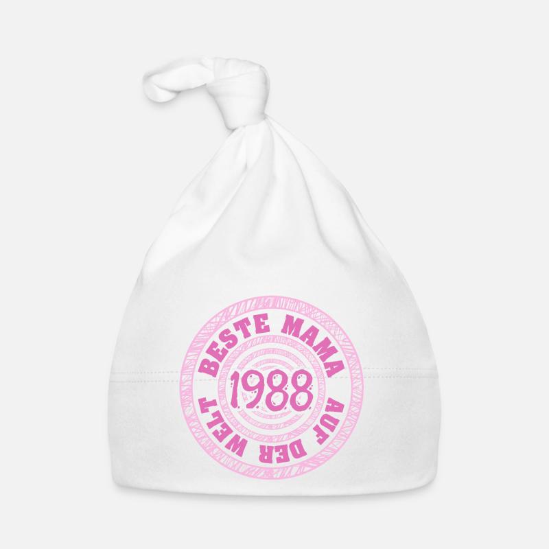 Année 1988 Bonnet bio Bébé