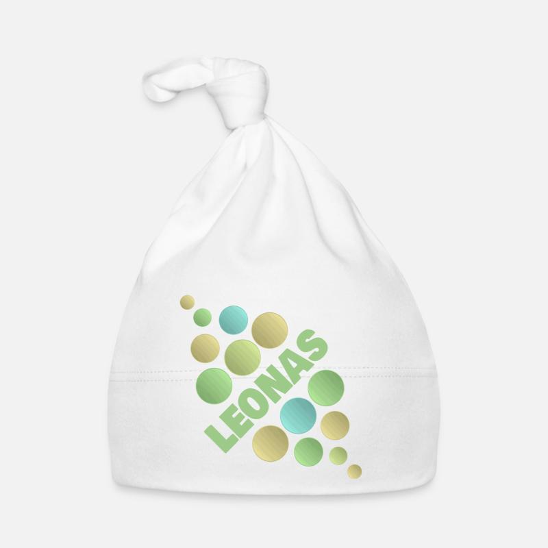 Vorname Leonas Baby Bio-Mütze