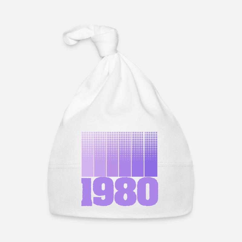 Year 1980 Organic Baby Cap