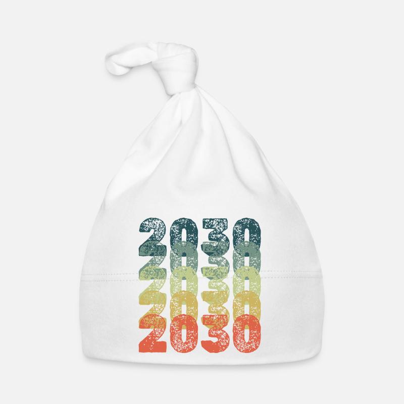 Année 2030 Bonnet bio Bébé