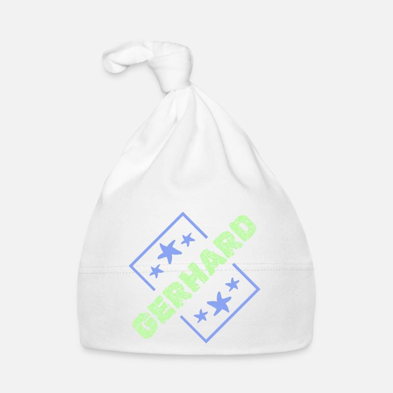 First name for Gerhard Boy's name Birthday Organic Baby Cap