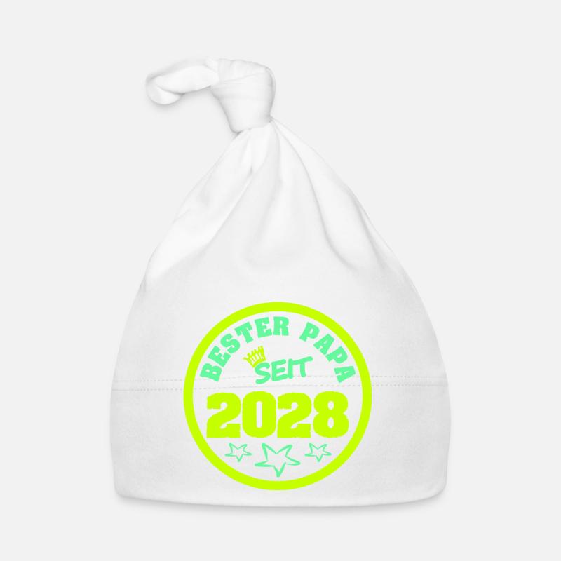 Daddy 2028 Organic Baby Cap