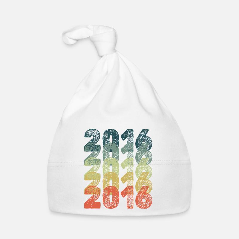 Year 2016 Organic Baby Cap