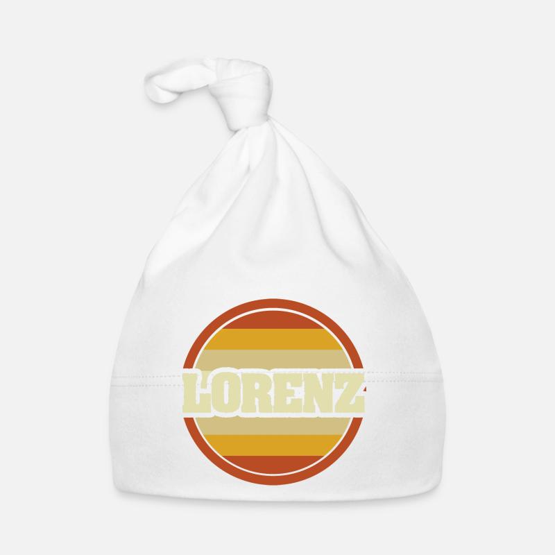Lorenz comme prénom Bonnet bio Bébé