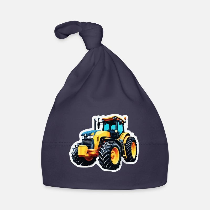 Tractor / Agriculture / Farmer / Field Work Organic Baby Cap